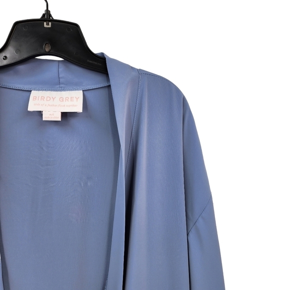 Birdy Grey Women's Kenny Ruffle Robe Dusty Blue - Picture 3 of 8